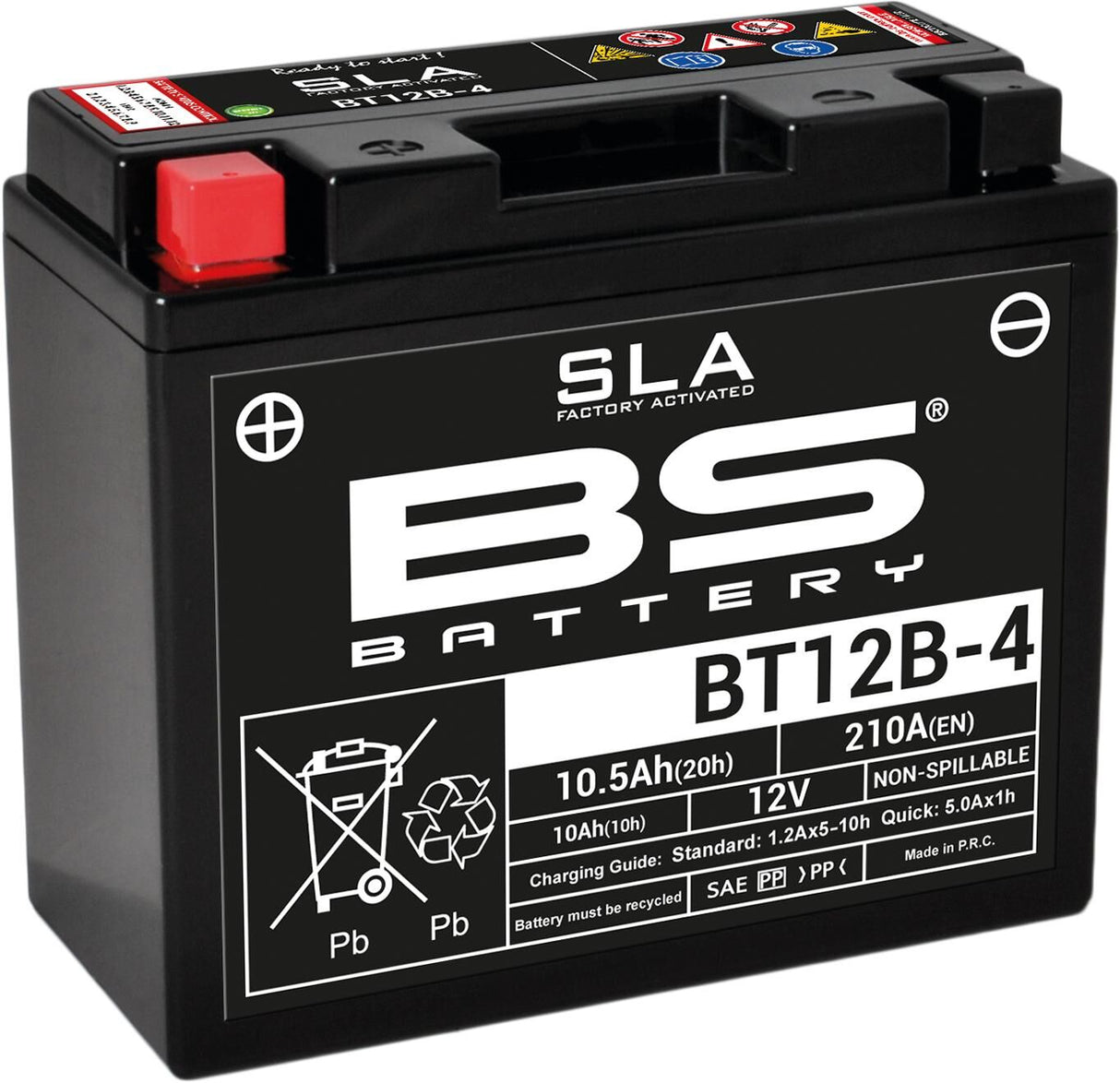 Bs-battery battery bt12b-4 battery bt12b-4 bs sla