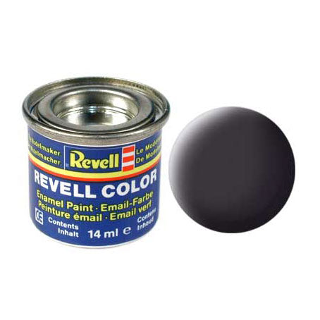 Revell Email Paint # 06 TeerZwart, Mat