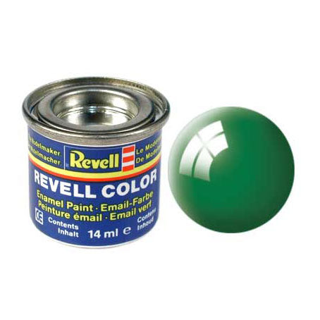 Revell e -poštna barva # 61 - Smaragd Green, sijajna