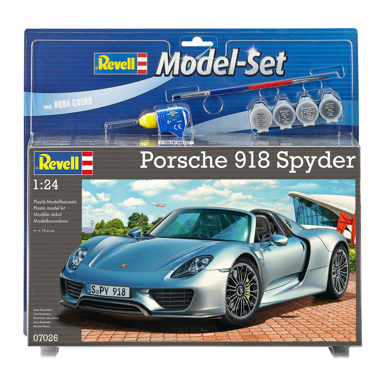 Ensemble de modèles Revell - Porsche 918 Spyder