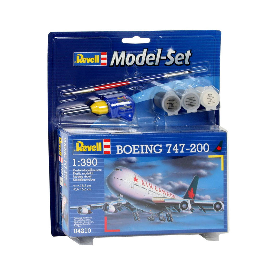 Revell Model Set Boeing 747-200 Scale 1: 390
