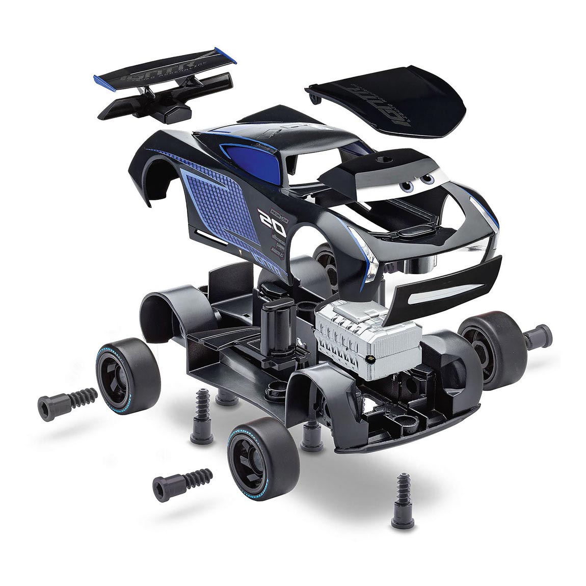 Revell First - Cars Jackson Storm se světlem a zvukem
