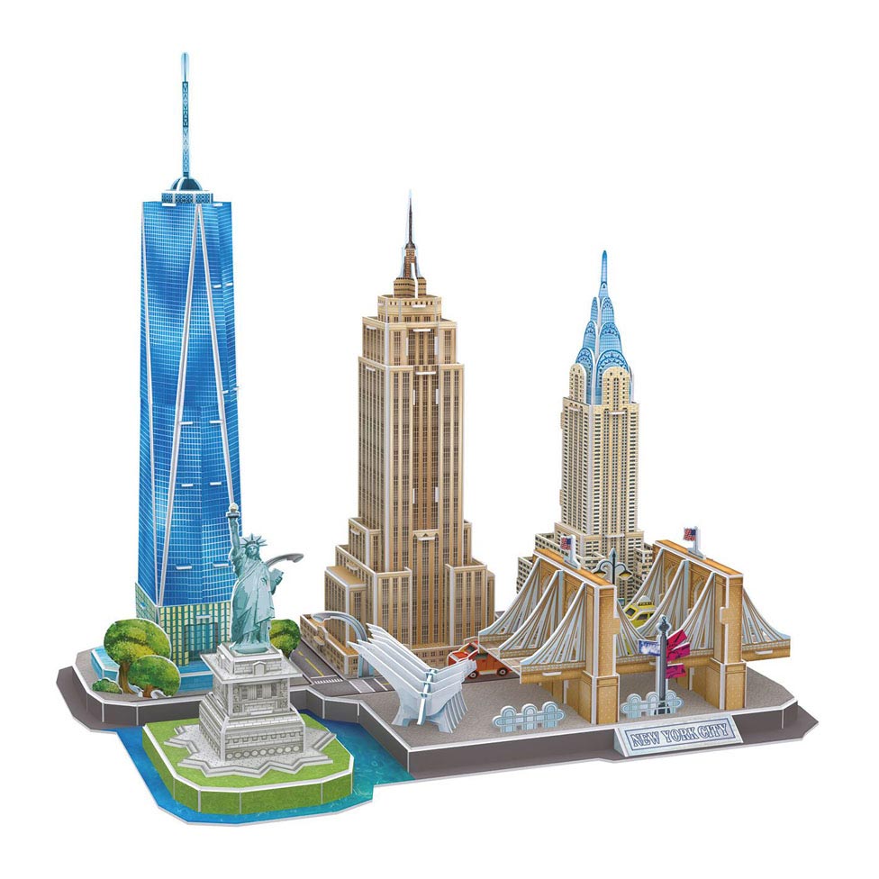 Revell 3D sestavljanke komplet York Skyline