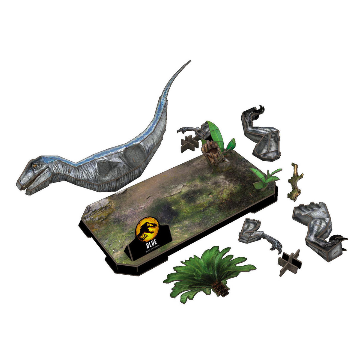 Pakiet zestawów puzzli Revell 3D - Jurassic World Dominion Blue