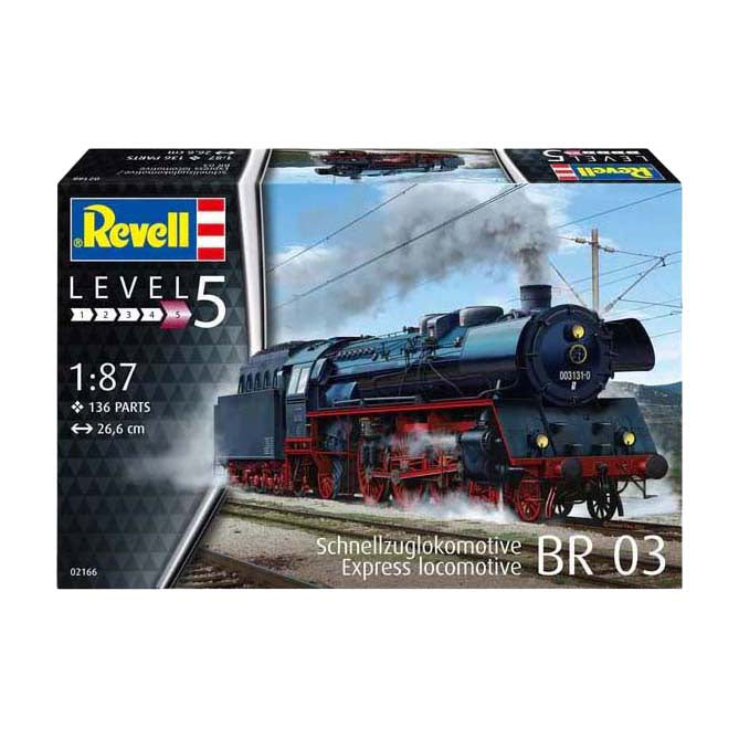 Revell modelbouwpakket - express locomotive 1:87 - 136dlg.