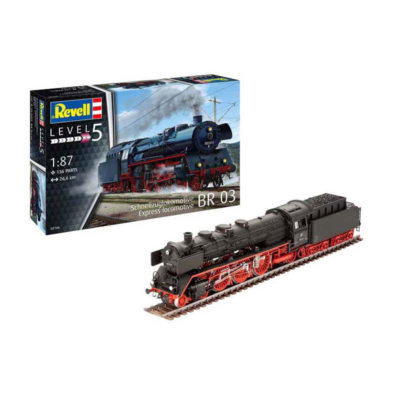 Revell modelbouwpakket - express locomotive 1:87 - 136dlg.