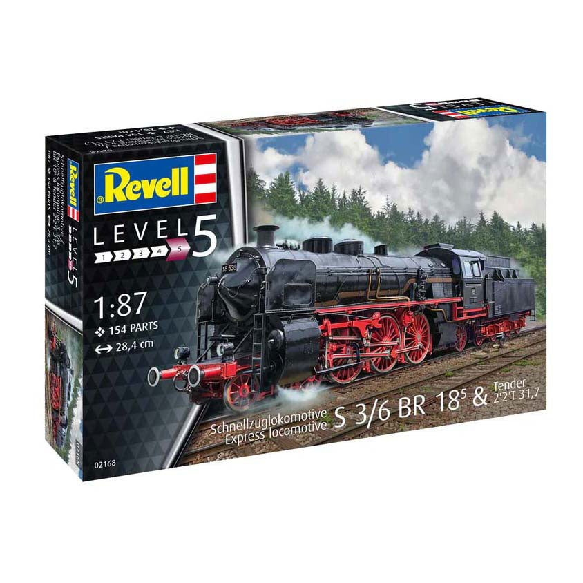 Revell modelbouwpakket - express locomotive 1:87 - 154dlg.