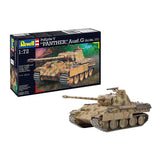 Revell model kit - panther ausf.g 1:72 - 124 pcs.
