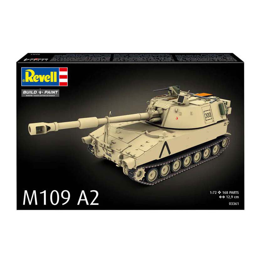 Kit modello Revell - m109 a2 1:72 - 168 pezzi.