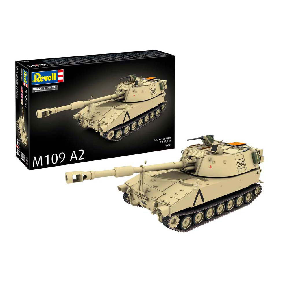 Kit modello Revell - m109 a2 1:72 - 168 pezzi.