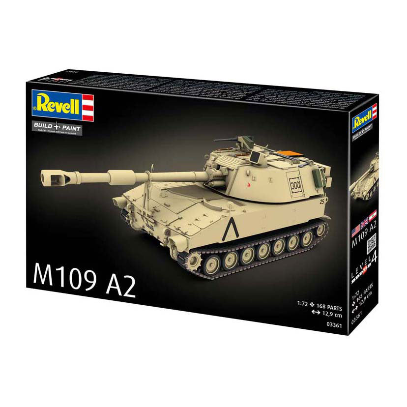 Kit modello Revell - m109 a2 1:72 - 168 pezzi.