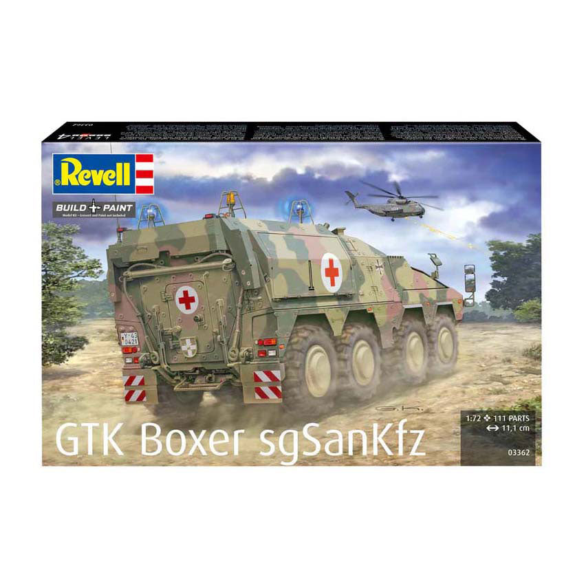 Revell model kit - gtk boxer sgsankfz 1:72 - 111pcs.