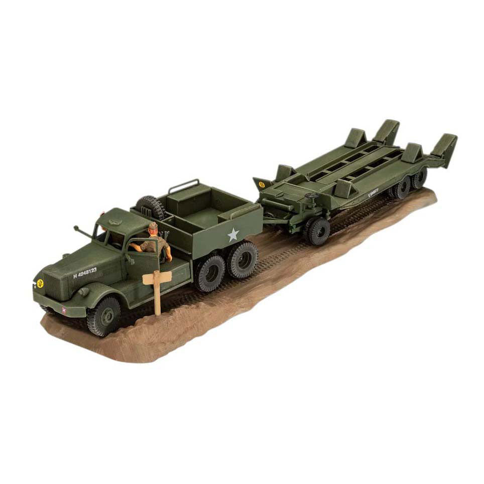 Revell model kit - m19 tank transporter 1:76 - 140 pcs.