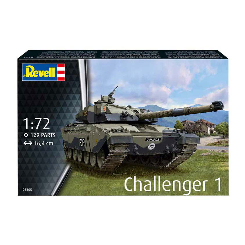 Revell modelbouwpakket - challenger 1 1:72 - 129dlg.
