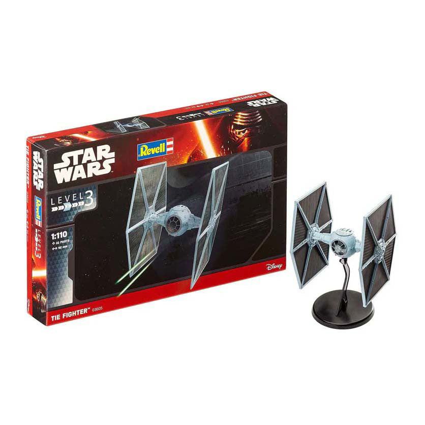 Revell model kit - rumrejser - star wars slips fighter 1:110 - 22 stk.
