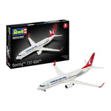 Revell modelbouwpakket - boeing 737-800 turkish airlines 1:144 - 63dlg.