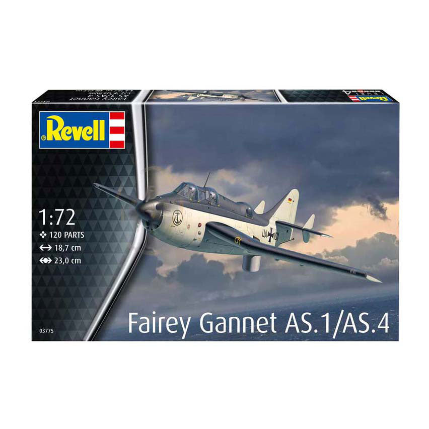 Revell modelbouwpakket - fairey gannet as.1 as.4