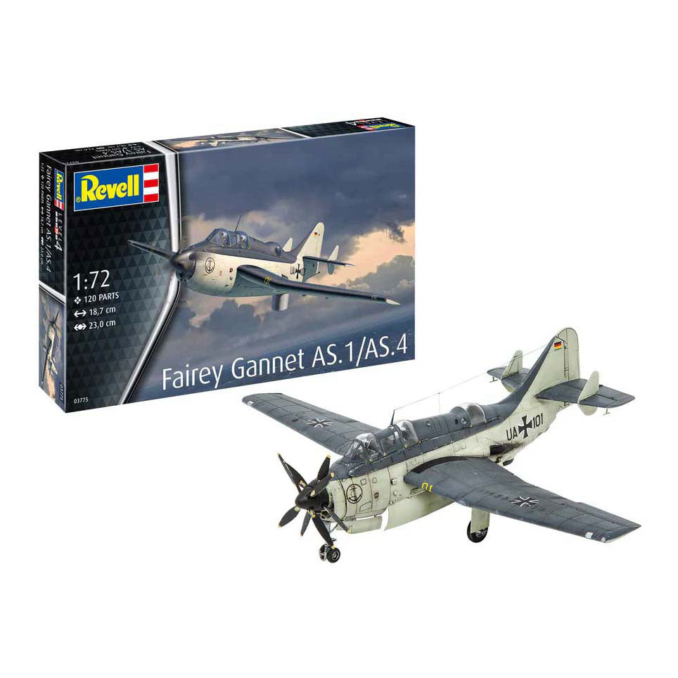 Revell modelbouwpakket - fairey gannet as.1 as.4