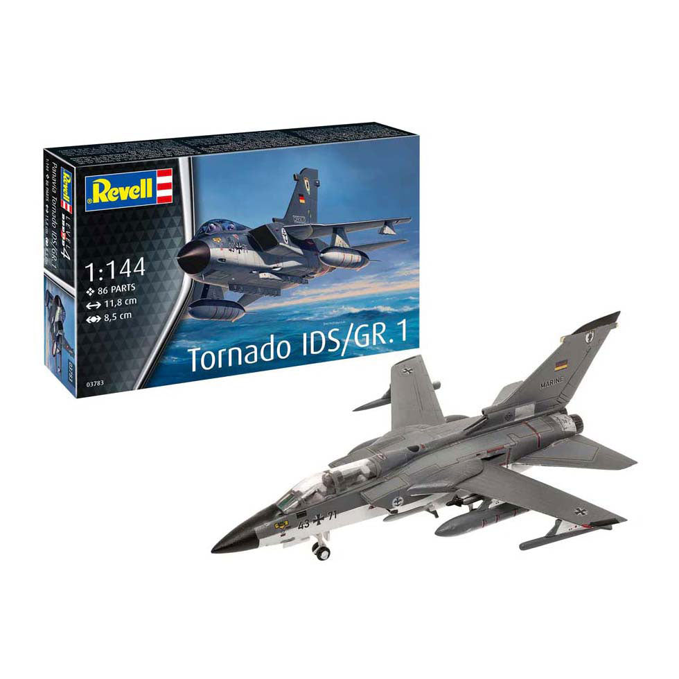 Revell model kit - panavia tornado ids size 1 1:144 - 86 pcs.