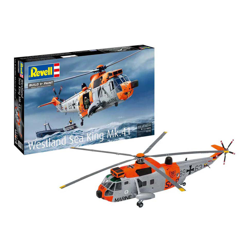 Revell modelbouwpakket - westland sea king mk. 41 1:72 - 132dlg.