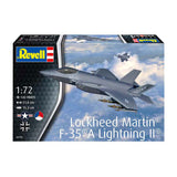 Revell model kit - lockheed martin f35 a lightning ii 1:72 - 143pcs.