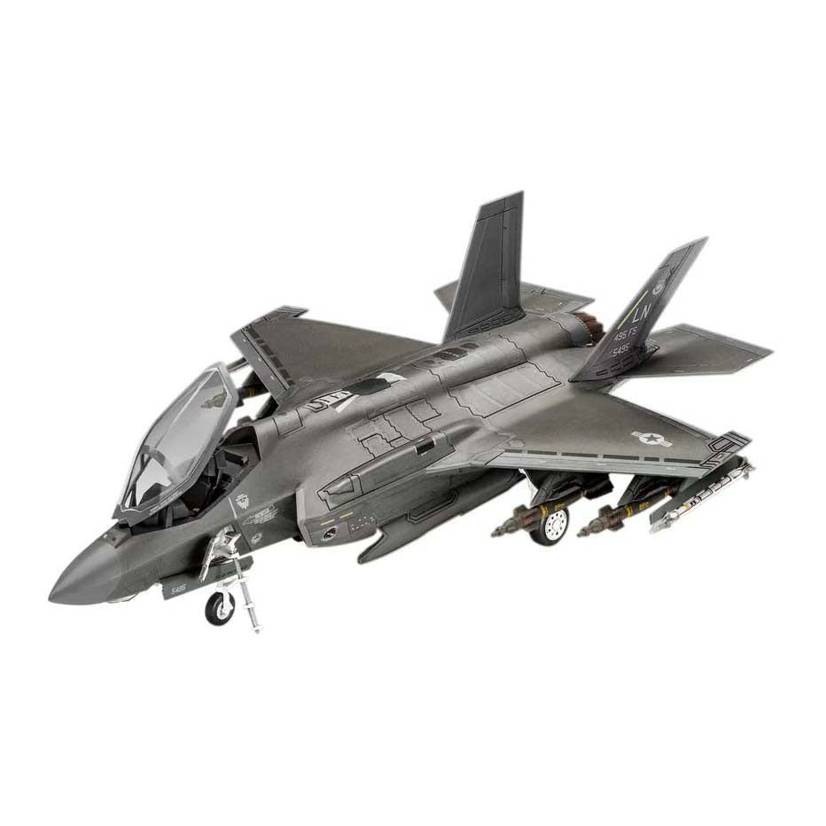 Revell model kit - lockheed martin f35 a lightning ii 1:72 - 143pcs.