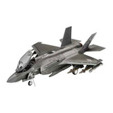 Revell model kit - lockheed martin f35 a lightning ii 1:72 - 143pcs.