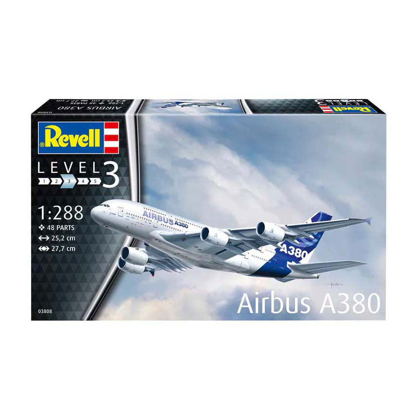 Revell modelbouwpakket - airbus a380 1:288 - 25dlg.