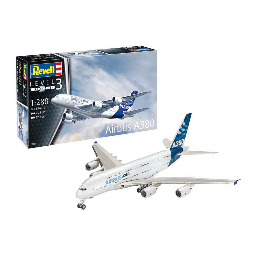 Revell model kit - airbus a380 1:288 - 25 pcs.