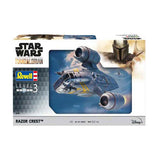 Revell modelbouwpakket star wars - razor crest the mandalorian 1:72 - 101dlg.