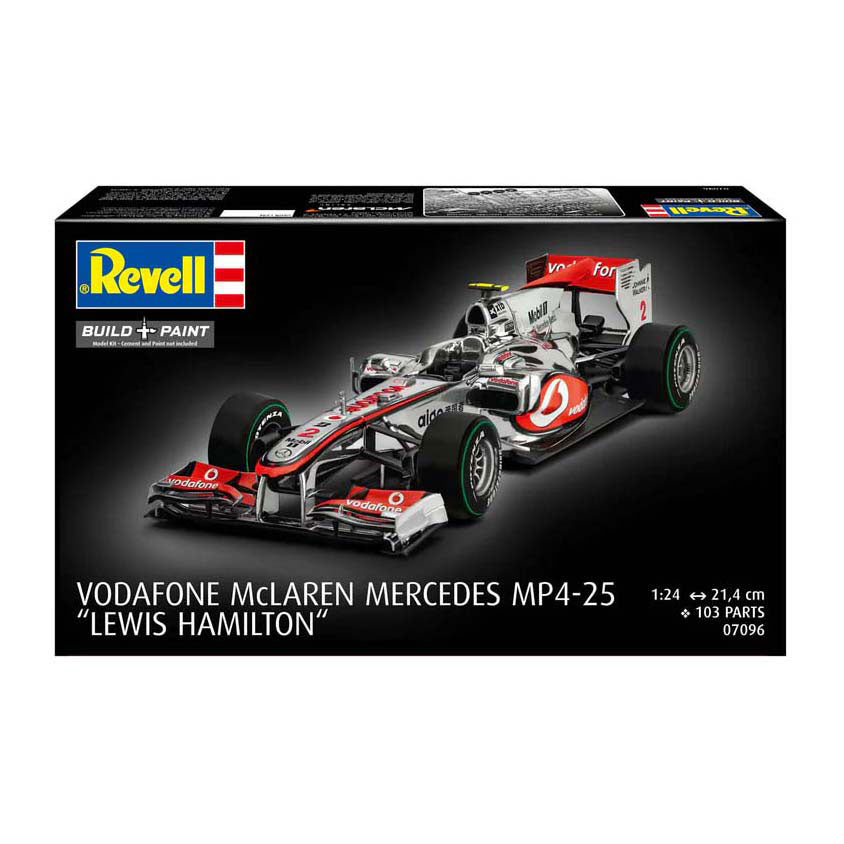 Revell mallisarja - vodafone mclaren mercedes mp4-25 l. hamilton 1:24 - 103 kpl.