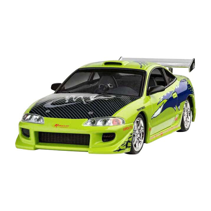 Revell model kit fast furious - brian's 1995 mitsubishi eclipse 1:25 - 75 pcs.