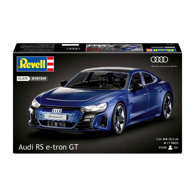 Revell model kit - audi rs e-tron gt 1:24 - 71 pcs.