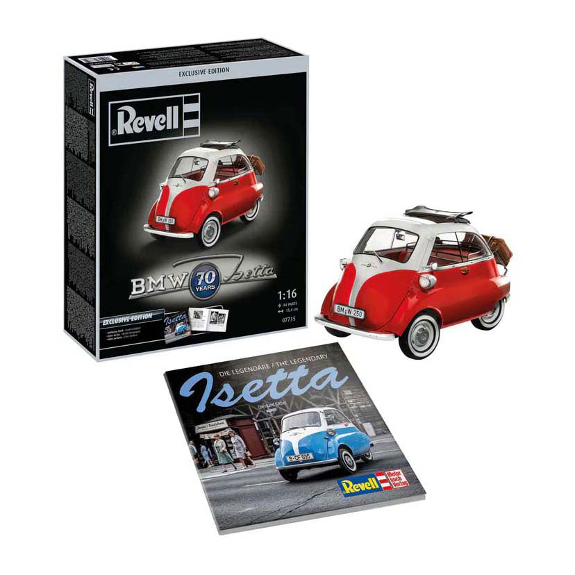 Revell modelbouwpakket - bmw isetta 250 - 70 years of the isetta 1:16 - 94dlg.
