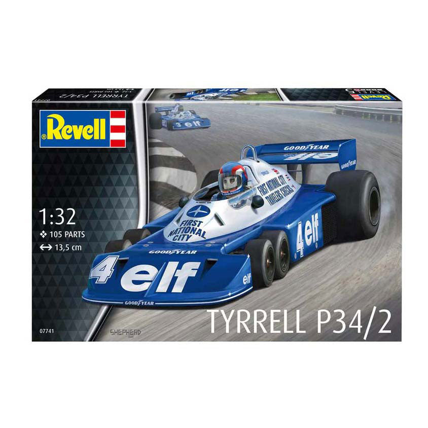 Revell modelbouwpakket - tyrrel p34 2 1:32 - 105dlg.