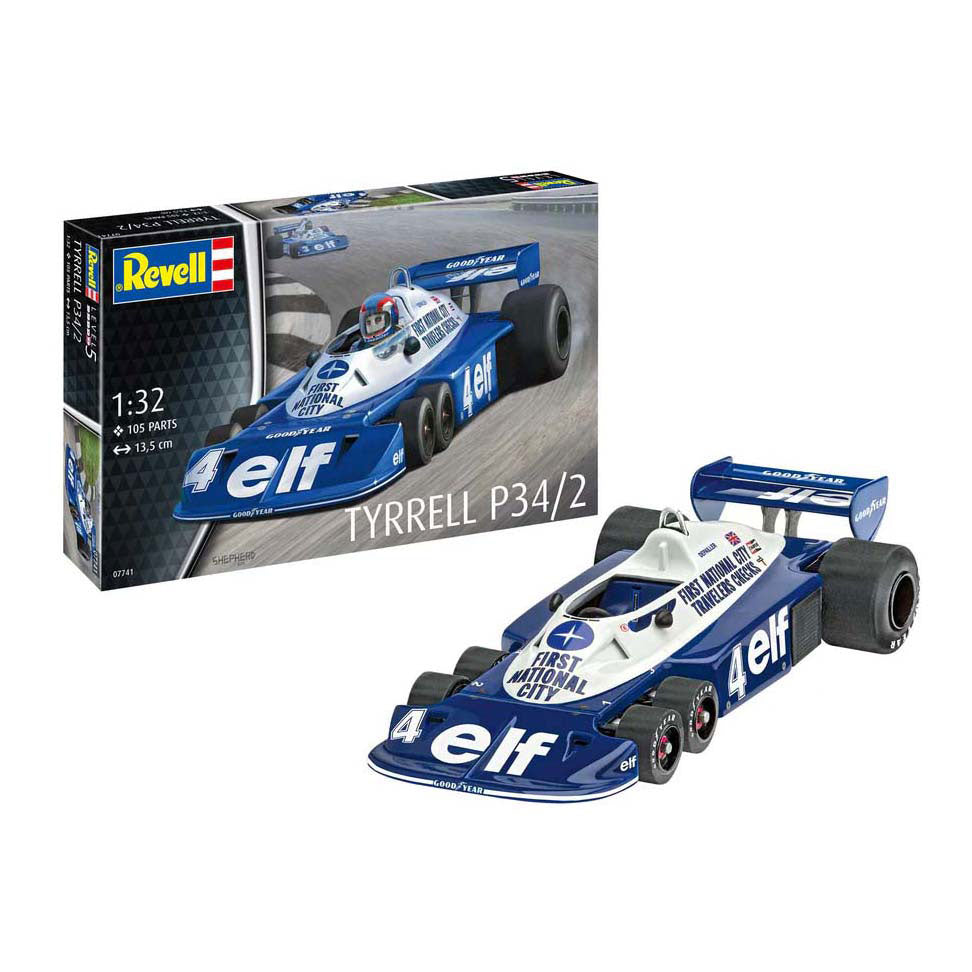 Revell modelbouwpakket - tyrrel p34 2 1:32 - 105dlg.