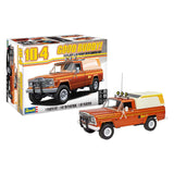 Revell modelbouwpakket - 1979 jeep j-10 pickup with camper top 1:24 -