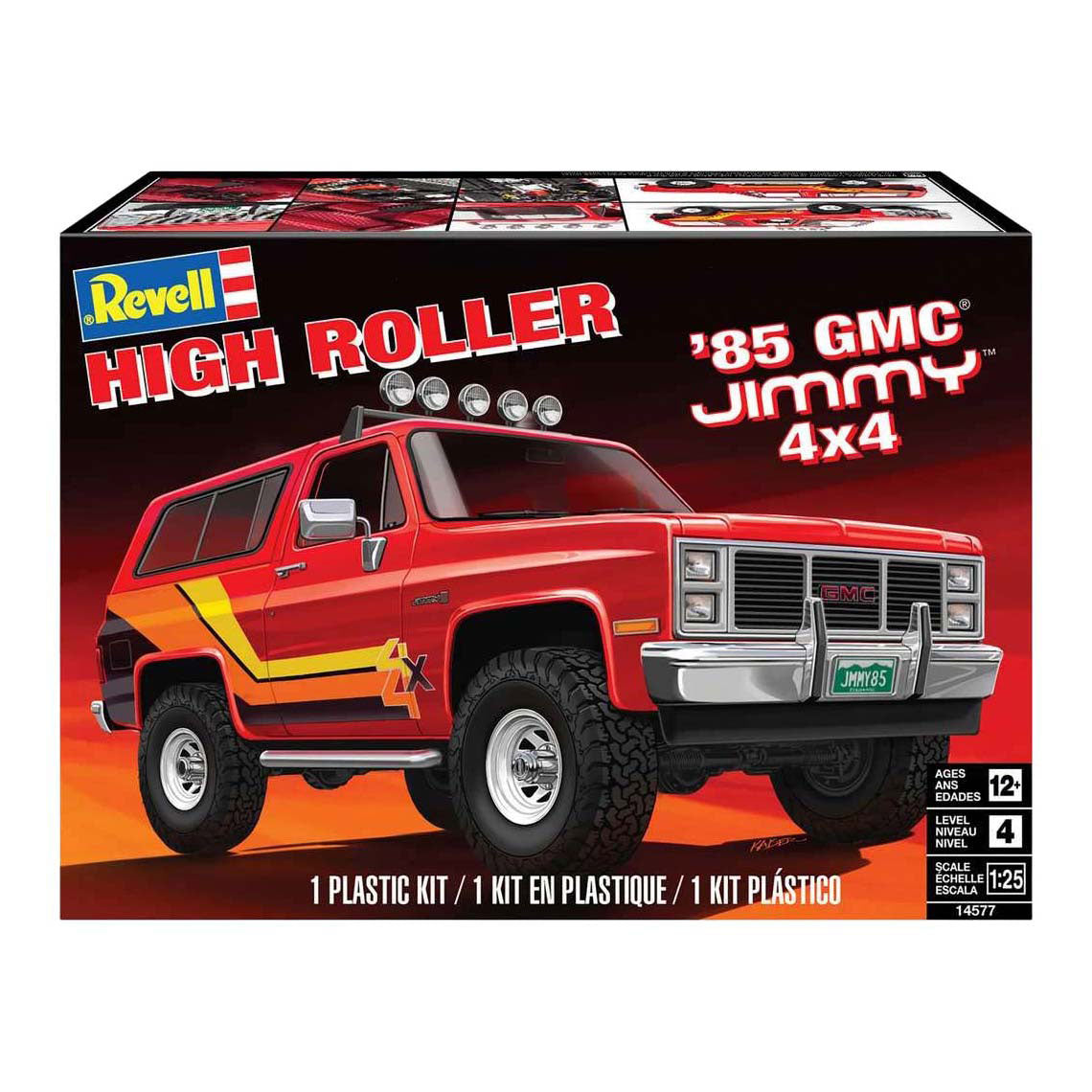 Revell modelbouwpakket - '85 gmc Jimmy high roller 1:25