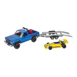 Kit de modelo Revell - picape chevy 4x4 '78 com kart 1:25