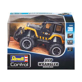 Revell rc car jeep wrangler quarter back - 1:43