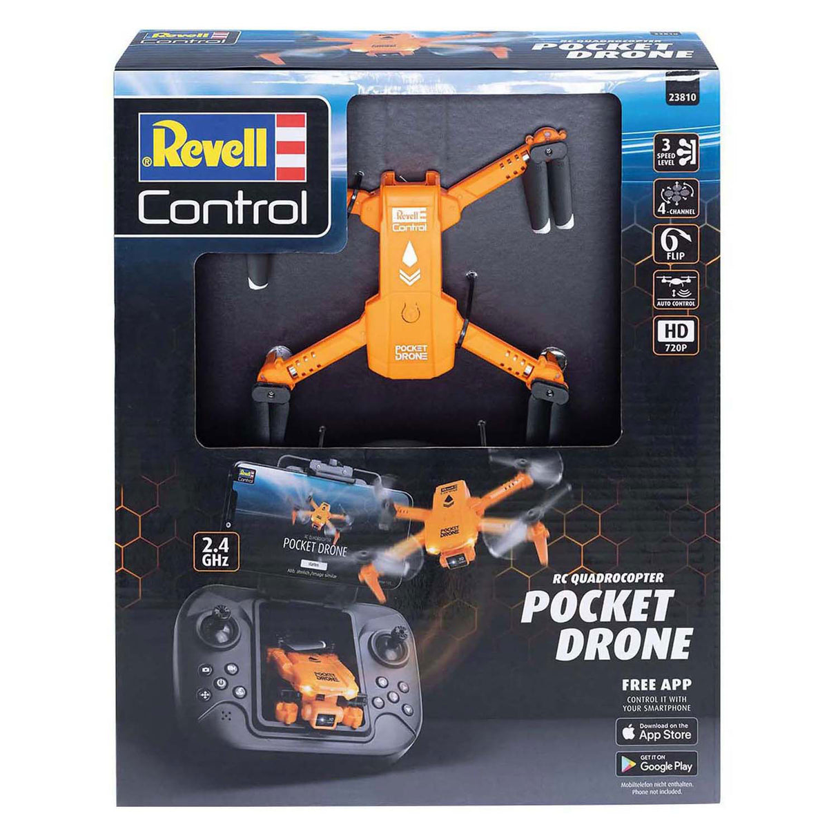 Revell rc quadrocopter pocket drone