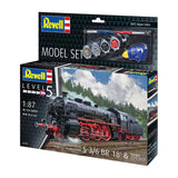 Revell modelbouwpakket - schnellzuglokomotive s3 6 br18 mit tende 1:87 - 154dlg.