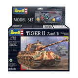 Revell modelsæt - tiger ii ausf. b 1:72 - 144 stk.