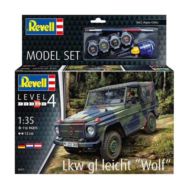 Revell modelbouwpakket - lkw gl leicht wolf 1:35 - 116dlg.