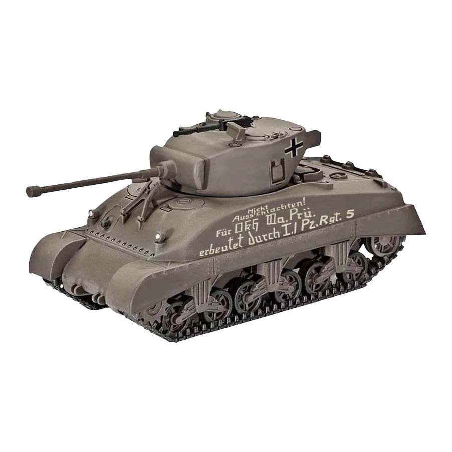 Revell modellsett - sherman m4a1 1:72 - 86 stk.