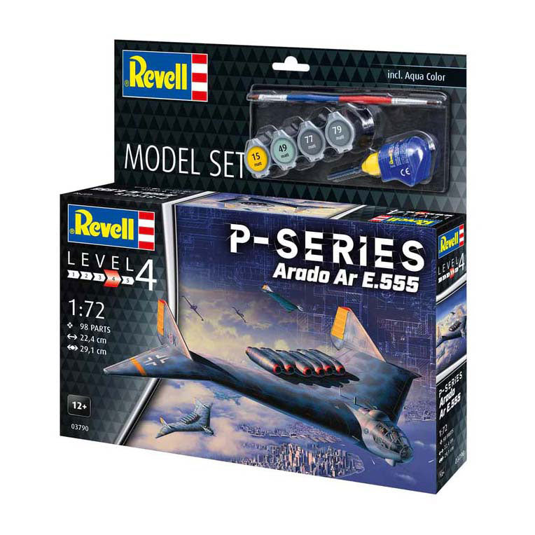 Revell modelbouwpakket - p-series - ar555 1:72 - 98dlg.