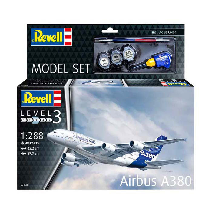 Revell modelbouwpakket - airbus a380 1:288 - 48dlg.