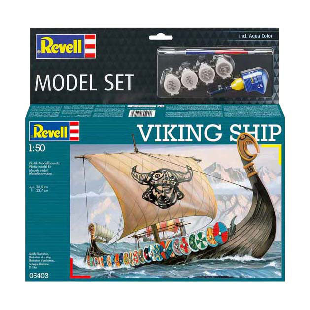 Revell modelbouwpakket - viking ship 1:50