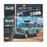 Revell modelbouwpakket - land rover series iii lwb (s. wagon) 1:24 - 184dlg.