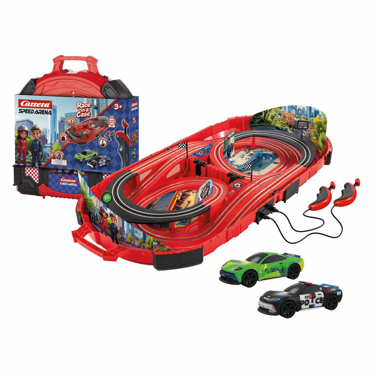 Carrera speed arena - race track police chase